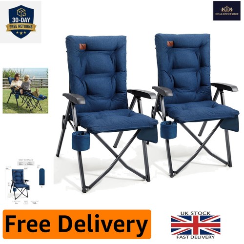 Durable blue camping - blue, chair