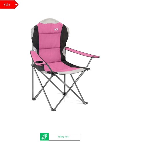 Trail foldable camping chair - foldable,