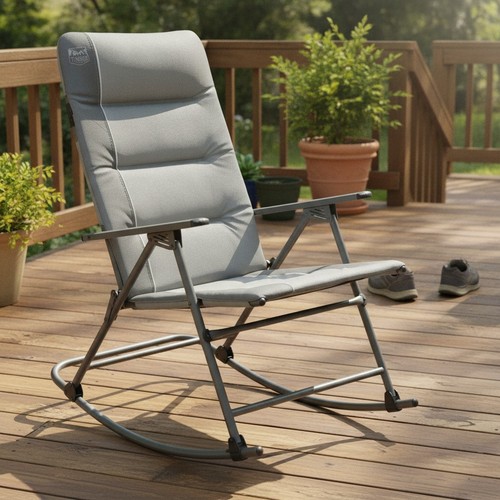High back folding rocking - high-back,