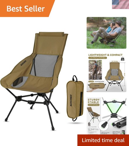 Lightweight folding high back - folding,