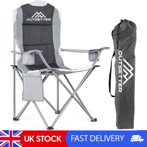 Camping chair padded folding - camping,