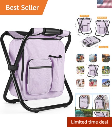 Backpack stool cooler chair - backpack,