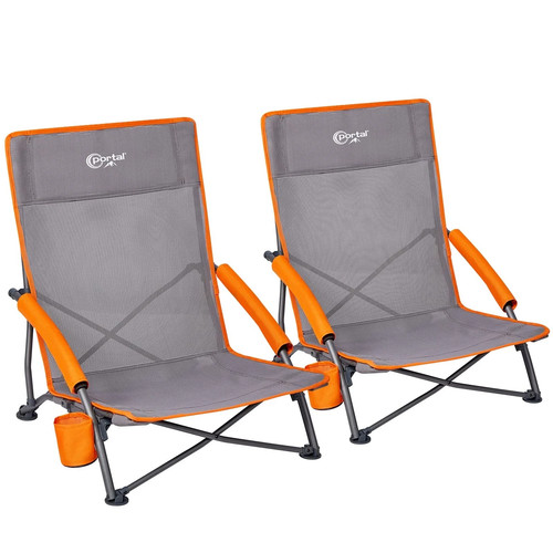 Portal folding beach chair low - portal,