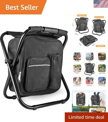 Backpack stool cooler - backpack, chair